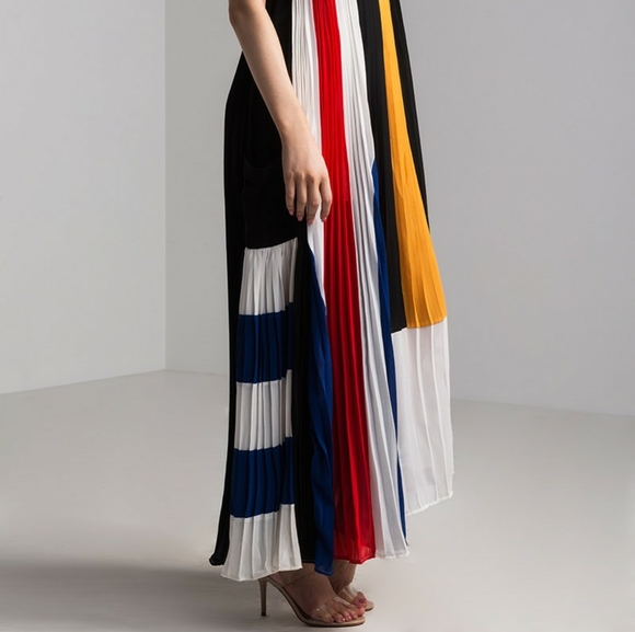 AKIRA Pursuit of Happiness Striped Maxi Dress - Picture 8 of 8